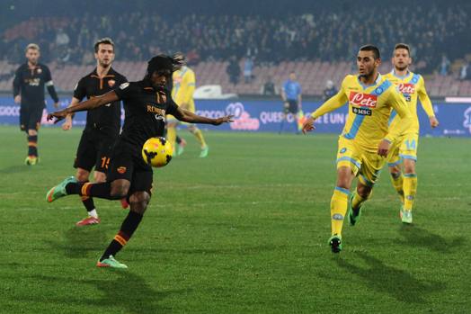 Gervinho prova la conclusione: termintà altissima. Ansa